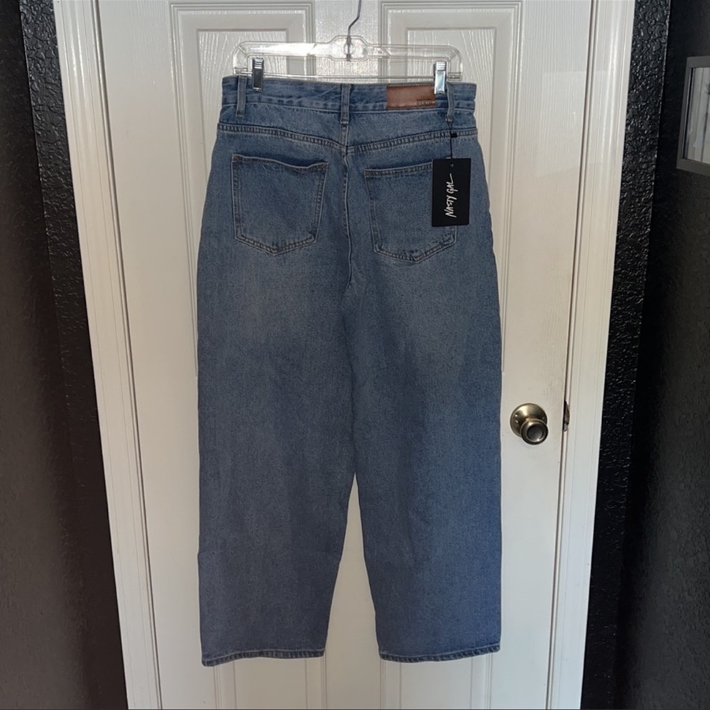 Nasty Gal Denim Dru Wide-Leg Jeans - Picture 4 of 4
